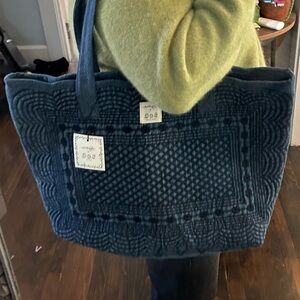 SÉZANE X SEA NY  DENIM  Tote Bag NWT